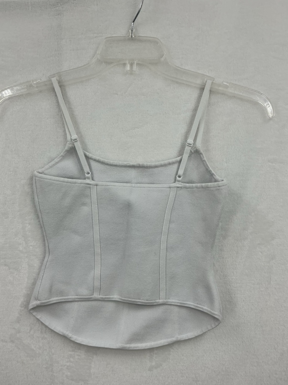 Babaton Cream Seam-Panel Square-Neck Camisole 783 - Picture 4 of 6